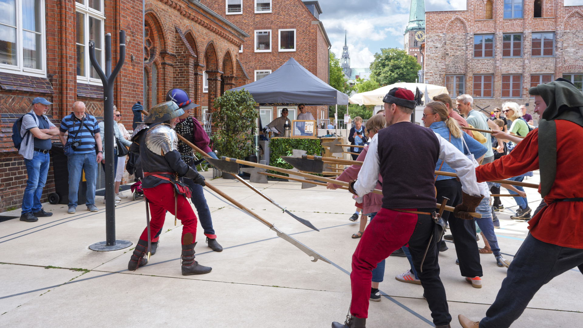 Programmpunkt: Ausbildung zur jungen Stadtwache.