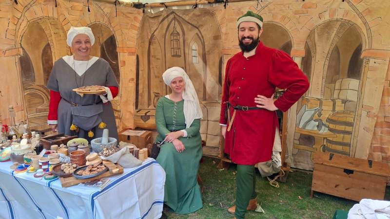Hansevolk zeigt historische Zutaten